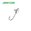 JOHNCOO 10pcs Exposed Jig Head Hook Fishing Hooks 2.5g 3g 5g Bait Hook Soft Bait Wom Lead Hook ► Photo 2/6