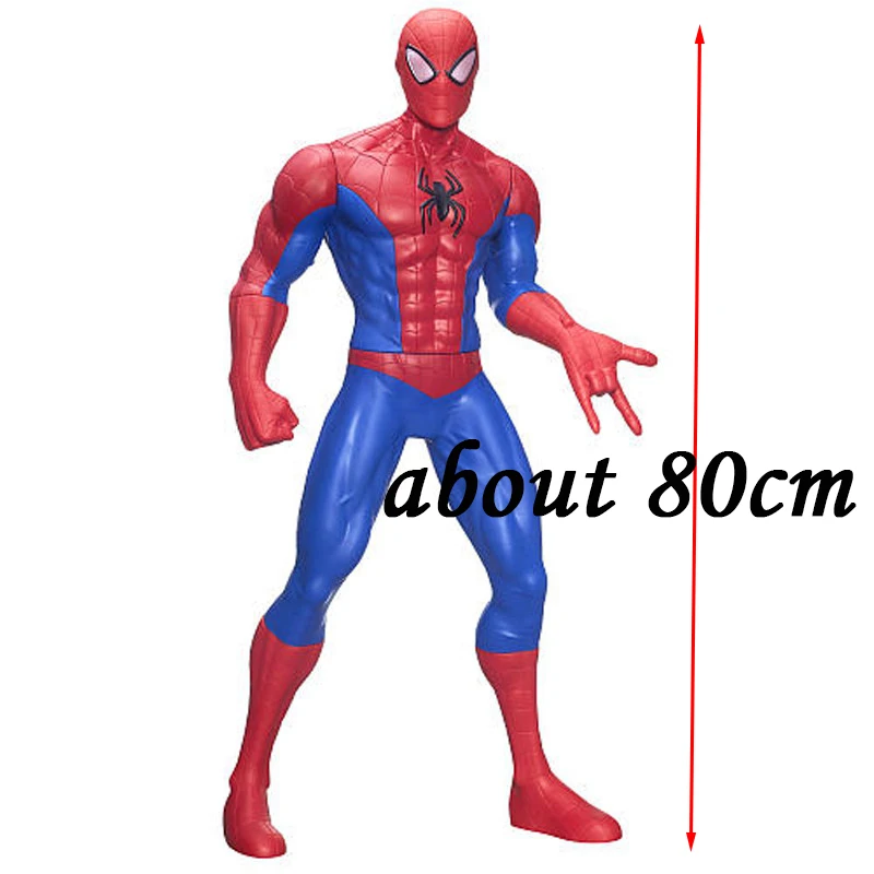 Новый оригинальный 80 см большой дисплей продукт Marvel Crazy Spiderman игрушка