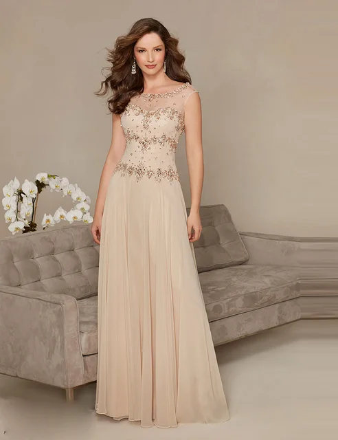 Long Chiffon Mother Of Bride Dress With Short Sleeves Navy Blue Long Chiffon Mother Of Bride Dress With Short Sleeves Navy Blue Crystal Groom Wedding