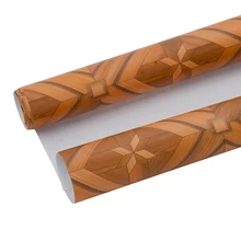 124 см* 50 см Виниловая Автомобильная наклейка из древесины, декоративная пленка, самоклеющаяся виниловая кухонная столешница