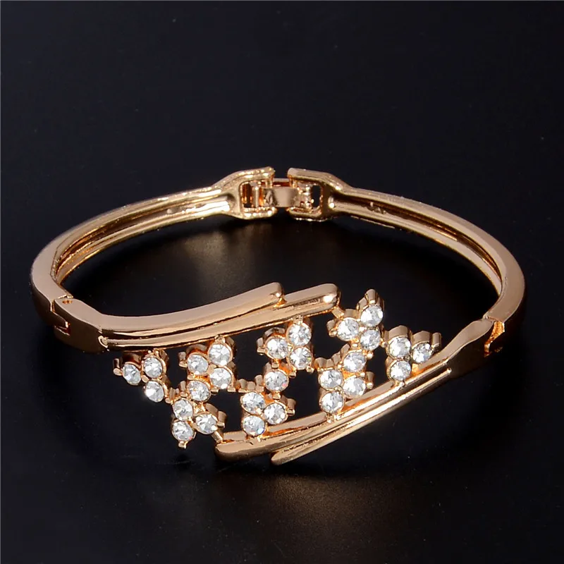 Buy High Quality Romantic Bangles 18 With Rhinestone