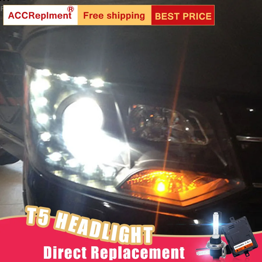 2Pcs LED Headlights For vw t5 2010-2014 led car lights Angel eyes xenon HID KIT Fog Daytime Running Lights | Автомобили и