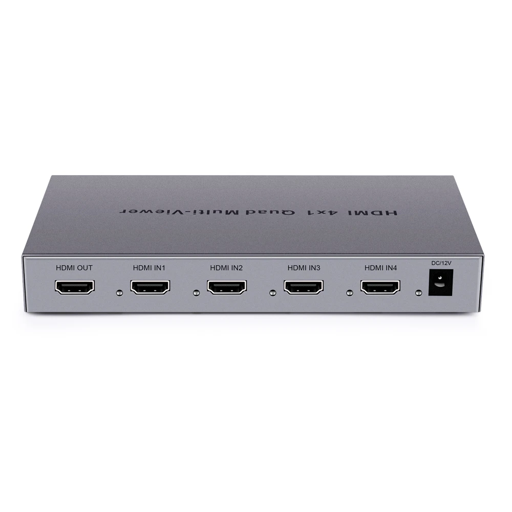 YiiSPO 4CH 1080P 3D HDMI Quad Mulit viewer 4x1 HD видео сплиттер с бесшовным переключателем IR Remote
