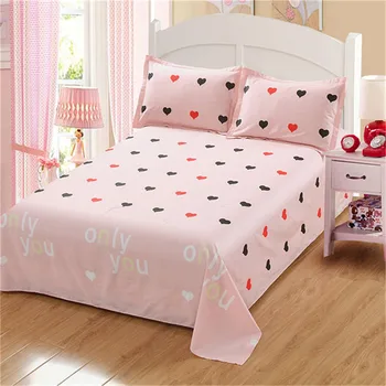

Fashion bedding red black pink Geometric patterns Printed twin queen King size 100% Cotton Linens flat soft sheets Pillowcases