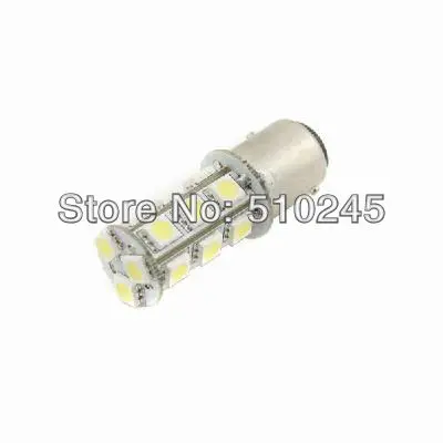 100x водить автомобиль S25 BA15S P21W 1156 BAY15D 1157 P21W/5 Вт 18 LED SMD 5050 18smd свет лампа белый красный желтый