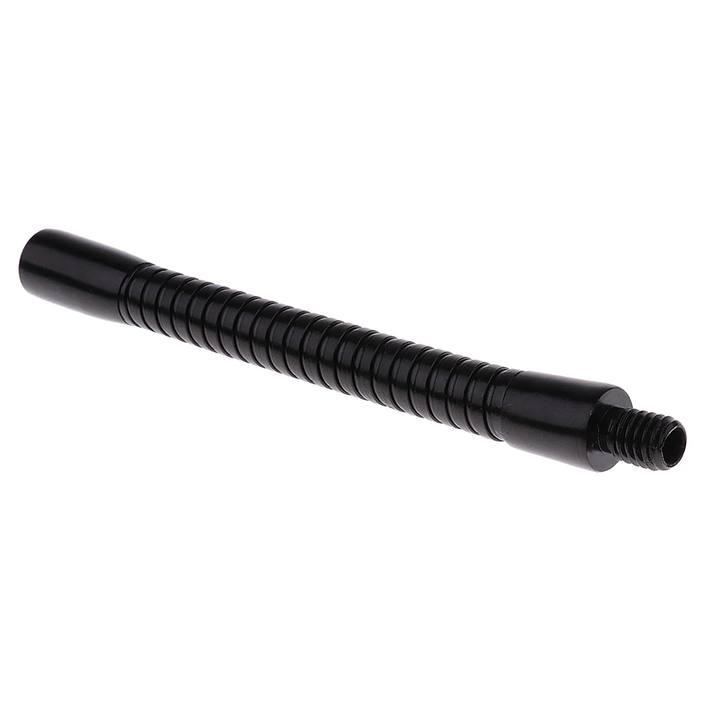 Adjustable Iron Microphone Gooseneck MIC Neck Microphone Replacement Parts Black 15cm for Stage Meeting Speech