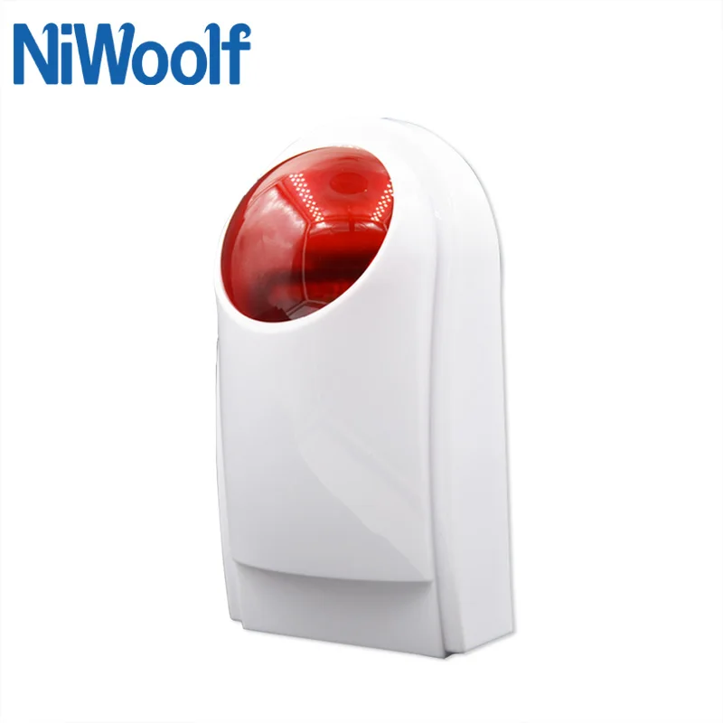 Wireless strobe siren