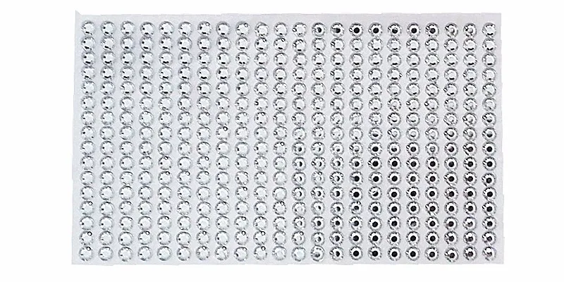 352 шт./компл. 5 мм, Фурнитура для бижутерии, наклейка 11 цветов акрил с украшением в виде кристаллов из ткани, имитирующий бриллиантовые блестящие стразы самоклеящиеся настенные гладкая поверхность Стикеры