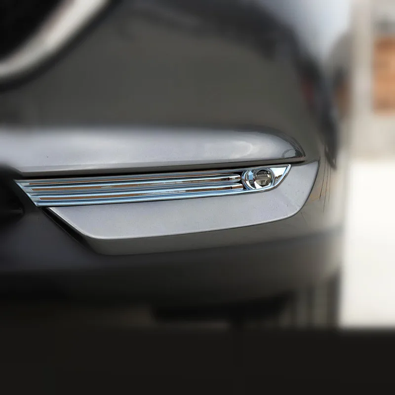 2 шт. ABS передняя противотуманная фара крышка для Mazda CX5 KF 2017 2018 CX 5 новый стиль