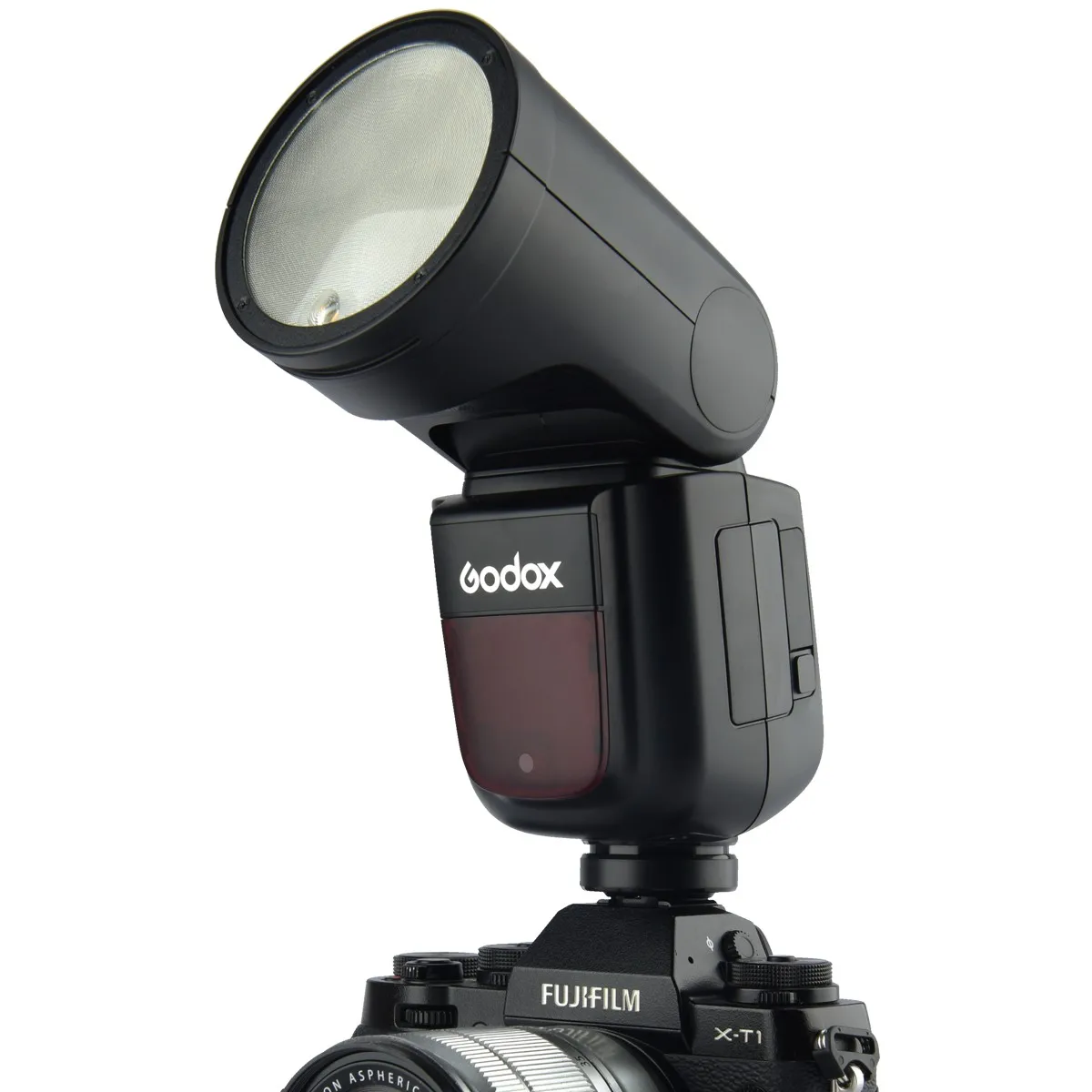 US $239.20 Godox V1 V1F LiOn TTL Camera Round Flash Speedlight For Fujifilm Fuji X100T XT1 XT2 XT3 XT20 XPRO2 XT100 XA20 X100F