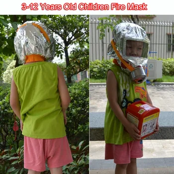 

Children Fire Escape Mask 30 Minutes Emergency Oxygen Gas Masks Respirators 3C certification Children Kids Special Face Mask