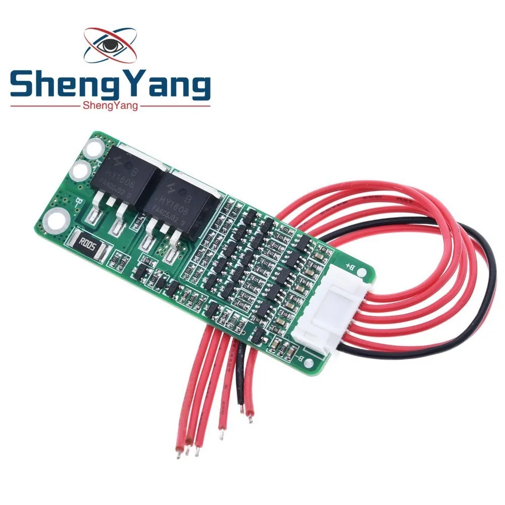 ShengYang 5S 15A Li Ion литиевый аккумулятор BMS 18650 Защитная плата зарядного устройства 18 в
