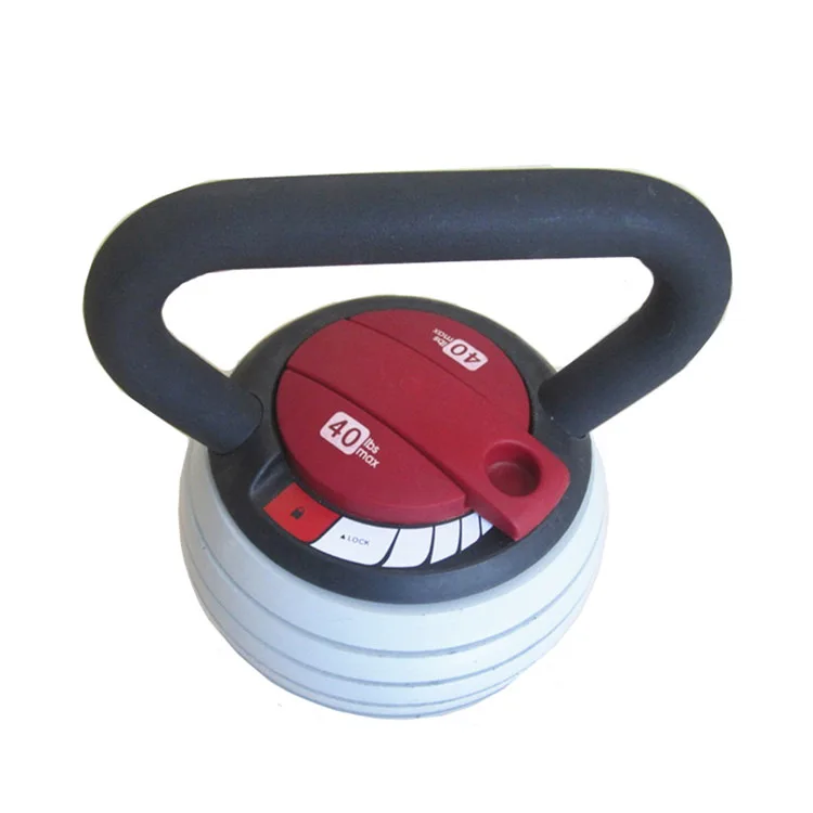 

40LB Adjustable weight cast iron Kettlebells Multipurpose kettle-bell dumbbell