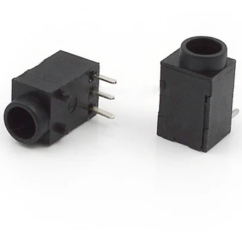 

10pcs-200pcs DC Plug Power Supply Female DC Socket Connector 1.0 pin 1.3 Core Diameter 3.8mm Three Feet DC Charging Female