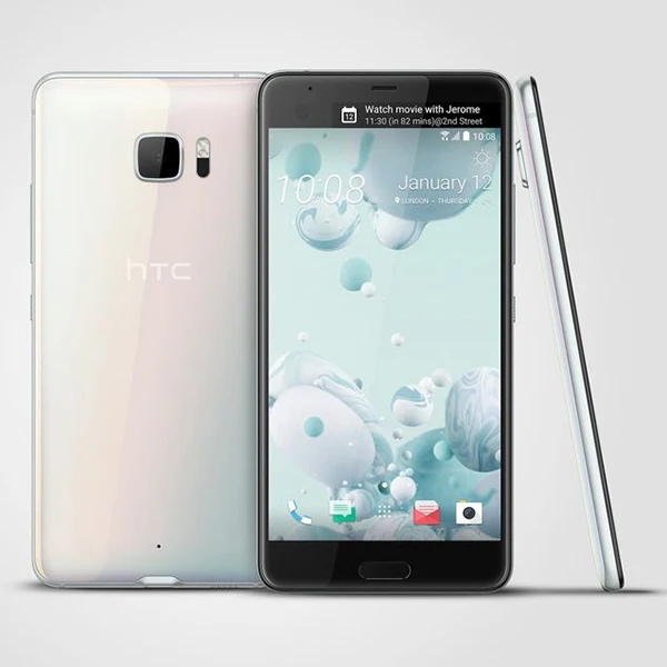 Мобильный телефон HTC U Ultra LTE 4G, 4 Гб ОЗУ, 64 Гб ПЗУ, четырехъядерный процессор Snapdragon 821, 5,7 дюйма, 16 МП, смартфон DualView Android - Цвет: 4GB 64GB White