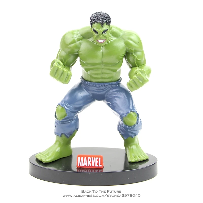 Disney с принтами &quotMarvel&quot &quotМстители&quot 4 шт./компл. 9 см Железный человек Халк Тор