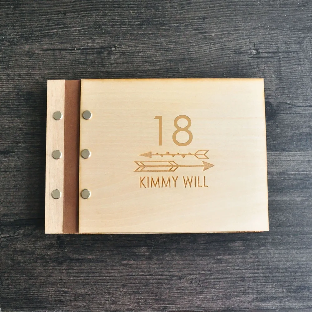 

Customized Birthday Guest Book,18th Birthday Guest Book,Personalized Birthday Memory Book,Birthday Gfit