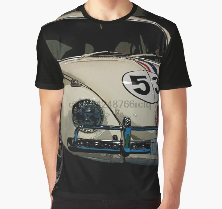 

All Over Print 3D Tshirt Men Funny T Shirt herbie Full Print Big print Graphic T-Shirt