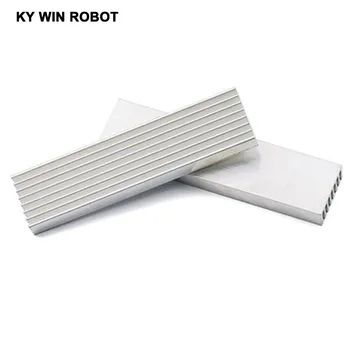

100*25*10mm DIY Cooler Aluminum Heatsink Heat Sink Chip for IC LED Power Transistor