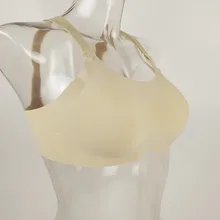 Женские Бесшовные пуш-ап удобные спортивные бюстгальтеры женские Йога Бюстгальтеры для бега нижнее белье тонкая проволока Соблазнительная майка Топы на бретелях