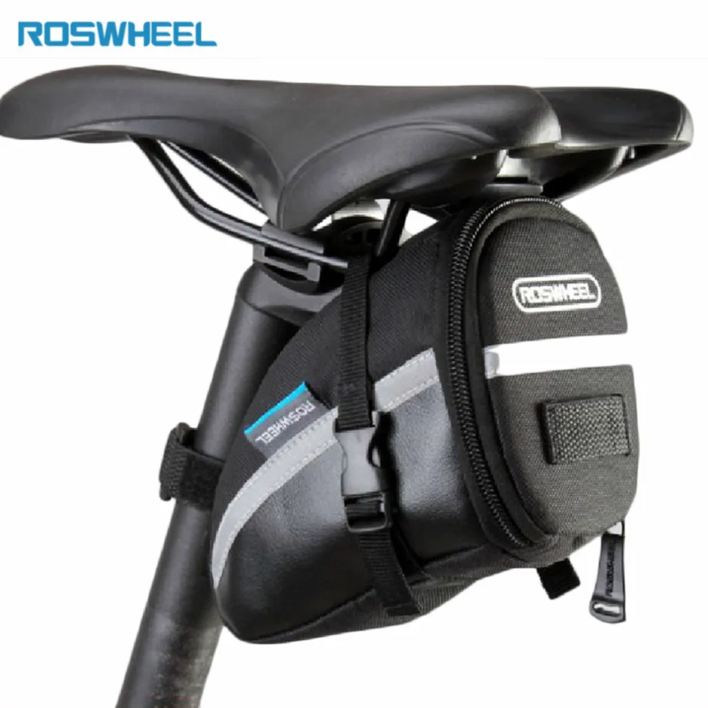 ROSWHEEL Waterproof Mountain Road Bicycle Tail Bag Saddle Bag Bike