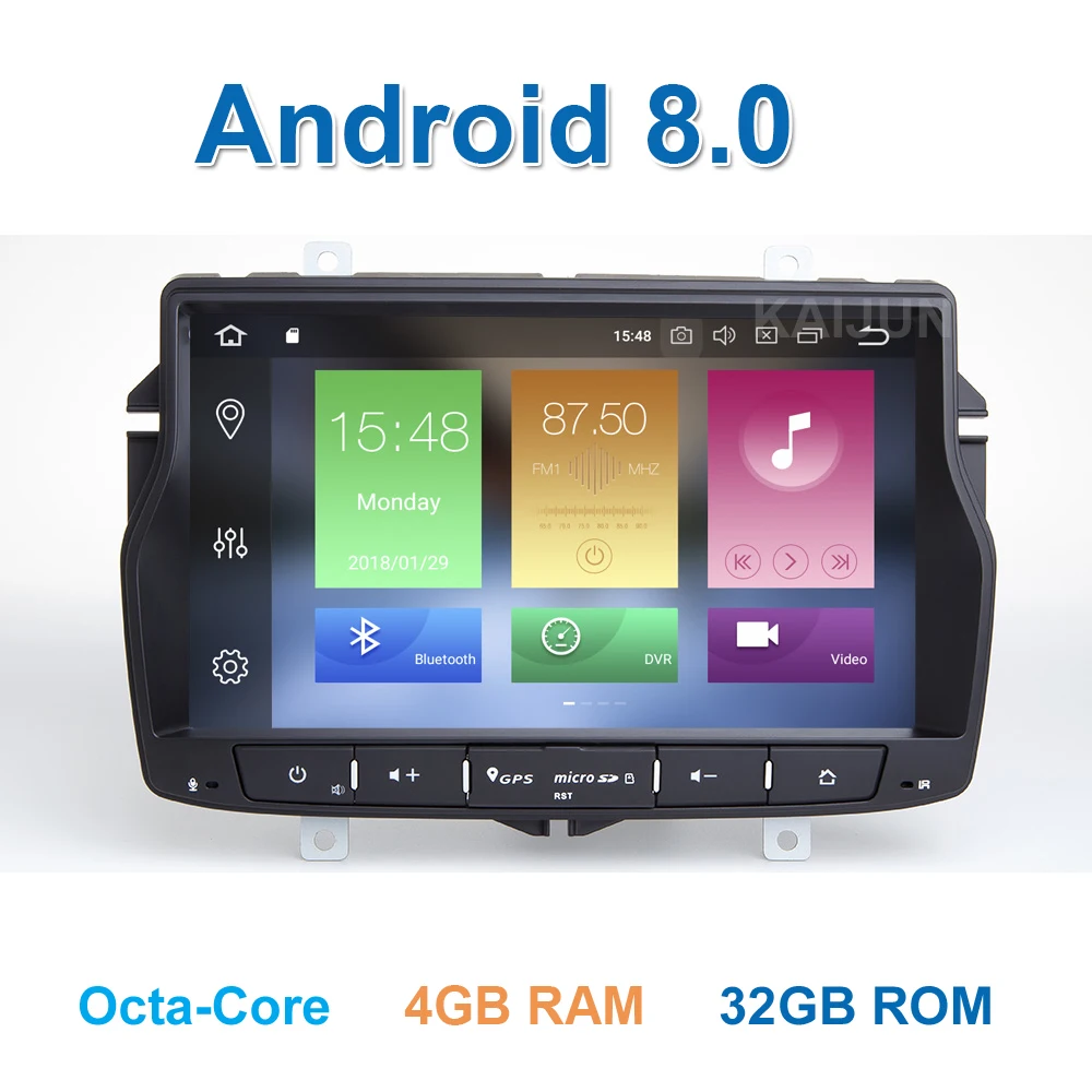 

IPS screen 8" 4G RAM Android 8.0 Car DVD Multimedia GPS Radio for Lada Vesta