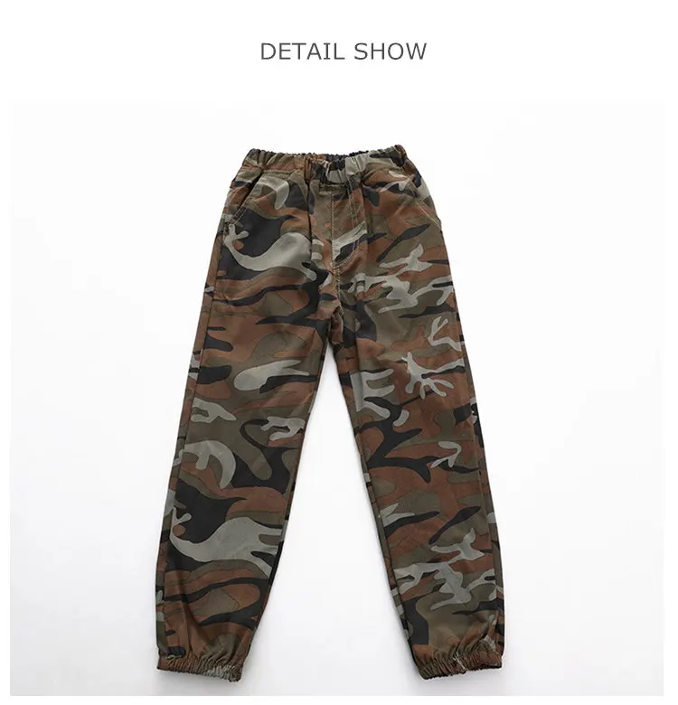 3-12 y boys camouflage pants 2019 fashion children trousers kids boys pants sport 10 years teenage pant for boy clothes On Sales (7)