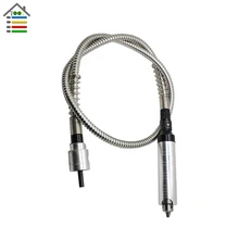 Metal Flexible Shaft Handle Rotary Tool For Hanging Mill Electric Carving Suite Grinding Milling Polishing Drill with Key Chuck