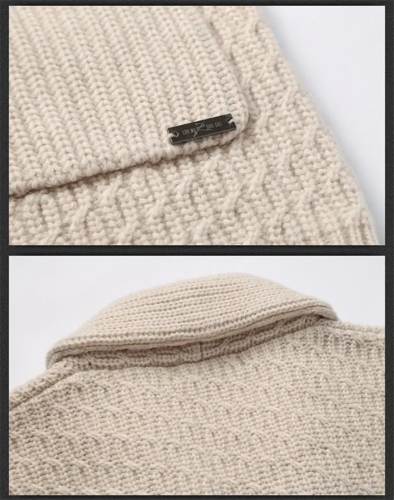 Muls Luxury Woolen Blazers Cardigan Men 65% Wool 35% Nylon Winter Autumn Thicken Knitted Wear Male Sweater Suits Jacket Men Coat-05
