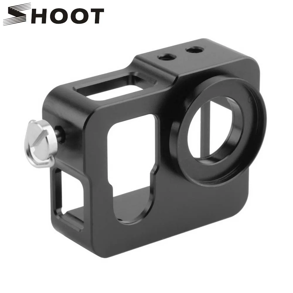 

SHOOT Aluminum Alloy Protective Case With UV Lens for GoPro Hero 3 3+ Shell Housing for Go Pro Hero 3 Action Camera Accessories