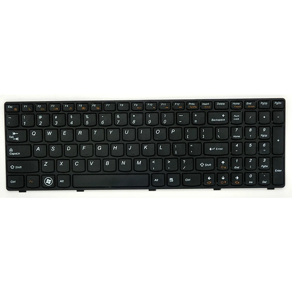 

Small Enter Laptop Replacement Accessories Practical US Sensitive Keys Easy Operate Keyboard Durable For Lenovo G580 Z580A G585