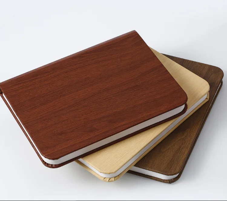 PU-leather-wood-grain-Book