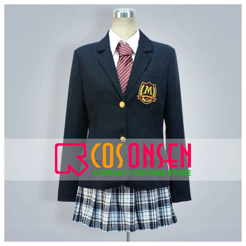 Cosplayonsen Misaki No1 Yui Sakurai Cosplay Costume Mido Academy Uniform All Size Custom Made Cosplay Costume Uniforms Customcosplay Uniform Aliexpress