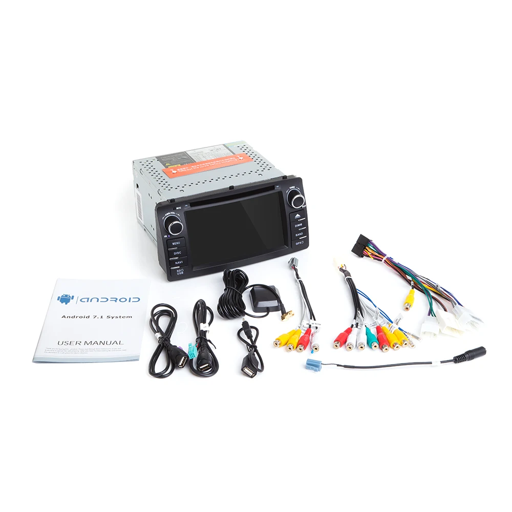 Flash Deal 2 Din Android 9.0GPS Radio Car Multimedia For Toyota Corolla E120 BYD F3 2001 2002 2003 2004 2005 2006Head Unit StereoNavigation 5