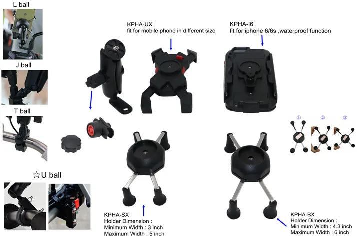 Phone Holder Parts_