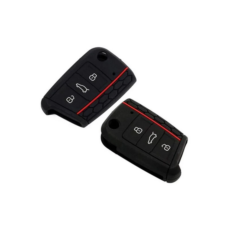 Чехол для ключей VW Polo Golf 7 Tiguan чехол Skoda Octavia Kodiaq Karoq SEAT aeca Leon Ibiza 2015 2016 2017