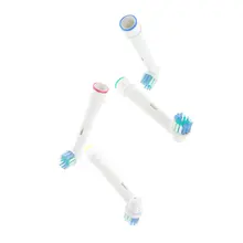 4 шт. мягкие электрические головки зубных щеток для полости рта B SB-17A точность очистки Замена