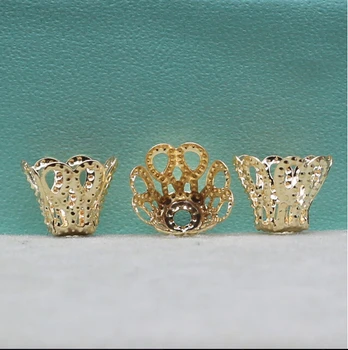 

11*9mm Hollow metal bottom bracket 1000 pieces,DIY handmade materials,wedding gift wrap,1000Y49395