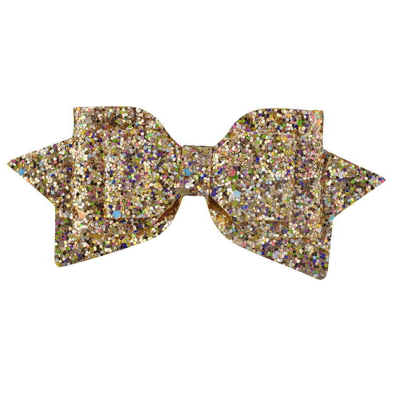 5 Inch Hair Clip Women Baby Girl Big Glitter Hair Bow Kids Hairpins Hair Clip for Children Hair Accessories Toddler Headwear