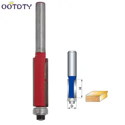 3/8 "9.52 мм флеш отделка немного твердосплавных для 1/4" хвостовиком Фрезы