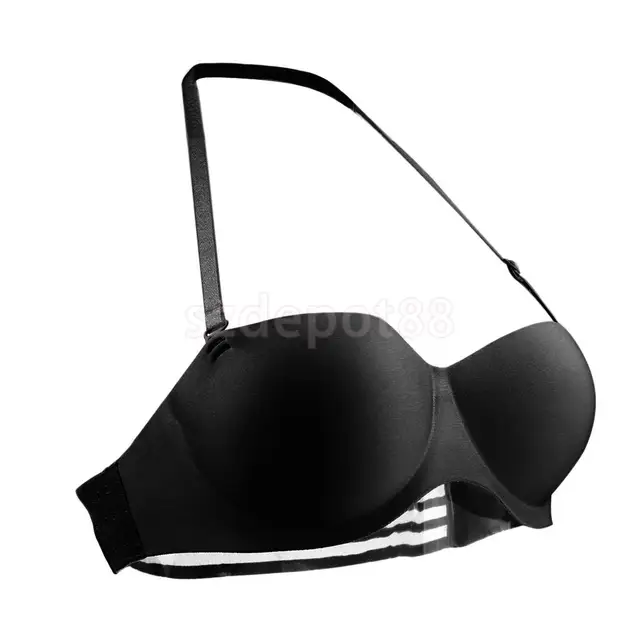 Strapless Halter Neck Invisible Straps Bralette Wedding Push up Bra D