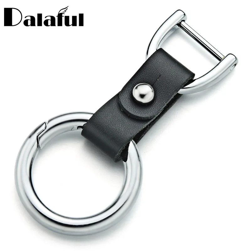 Leather Keychain Handmade Personalized Key Holder for Automobile