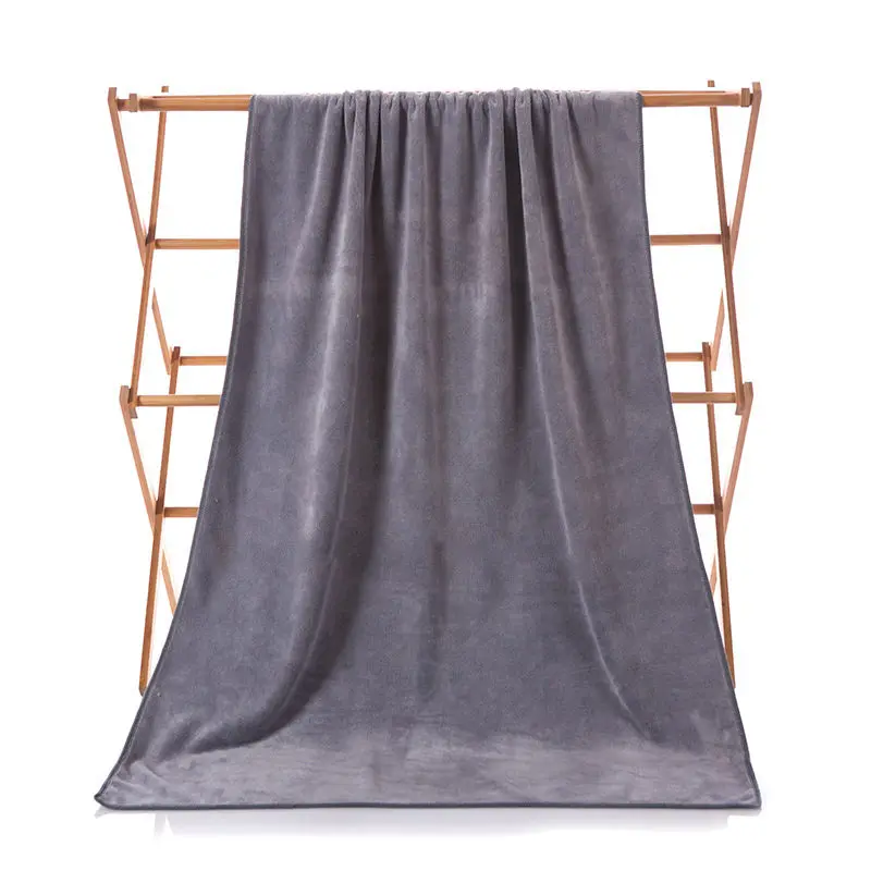 Big Microfiber Bath Towel for Adults Thick Large Men Sport Towel Bathroom Outdoor Travel Gym Fitness Yoga Sports Absorbent