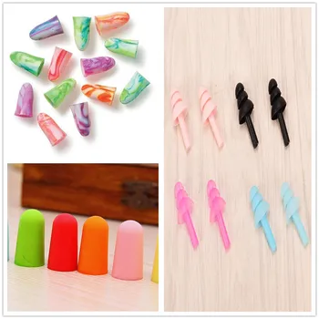 

10PCS/1PCS Reduction Anti-noise Hearing Protection Ear Plugs Soft Tapered Foam Ear Plugs For Travel Sleep Rest Prevention Noise
