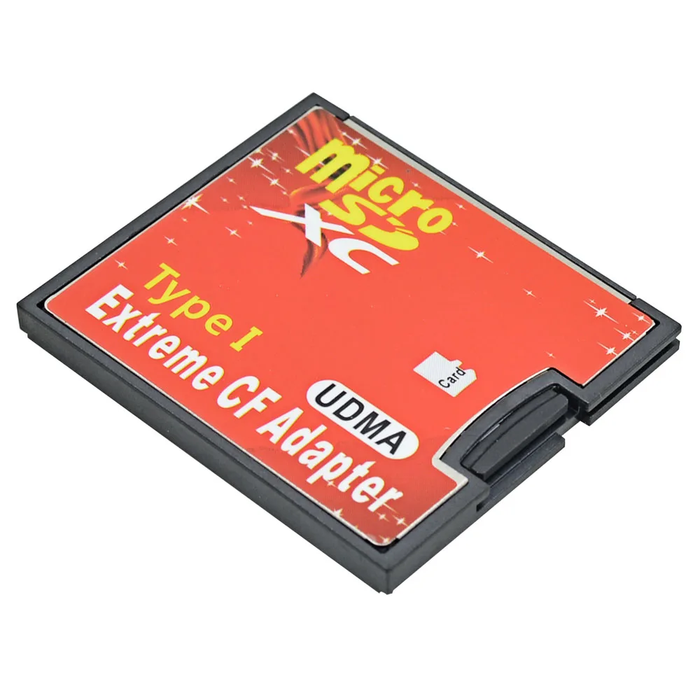 CHIPAL высокоскоростной Micro SD TF к CF адаптер MicroSD MicroSDHC MicroSDXC к Compact Flash type I карта памяти с розничной посылка