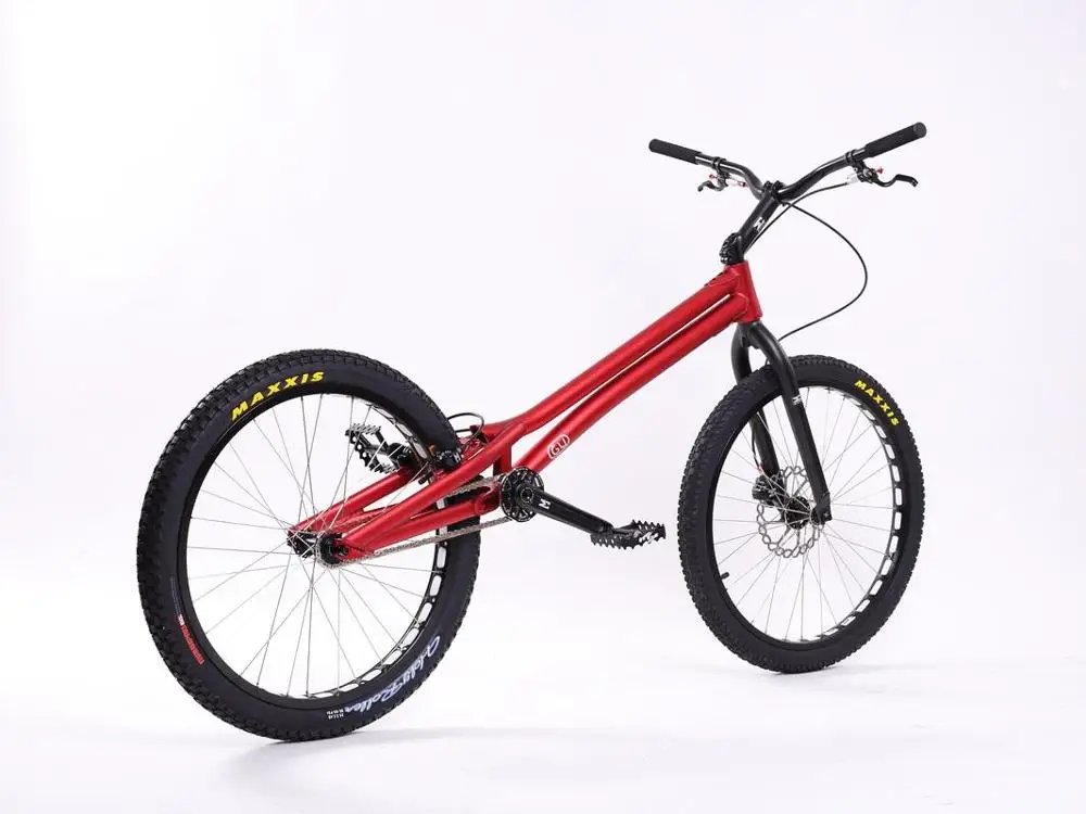 Новейший ECHOBIKE GU TI 24 дюймов полный пробный велосипед пробный титановый сплав части ECHO KOXX Rockman MONTY Hashtagg - Цвет: Red GU TI