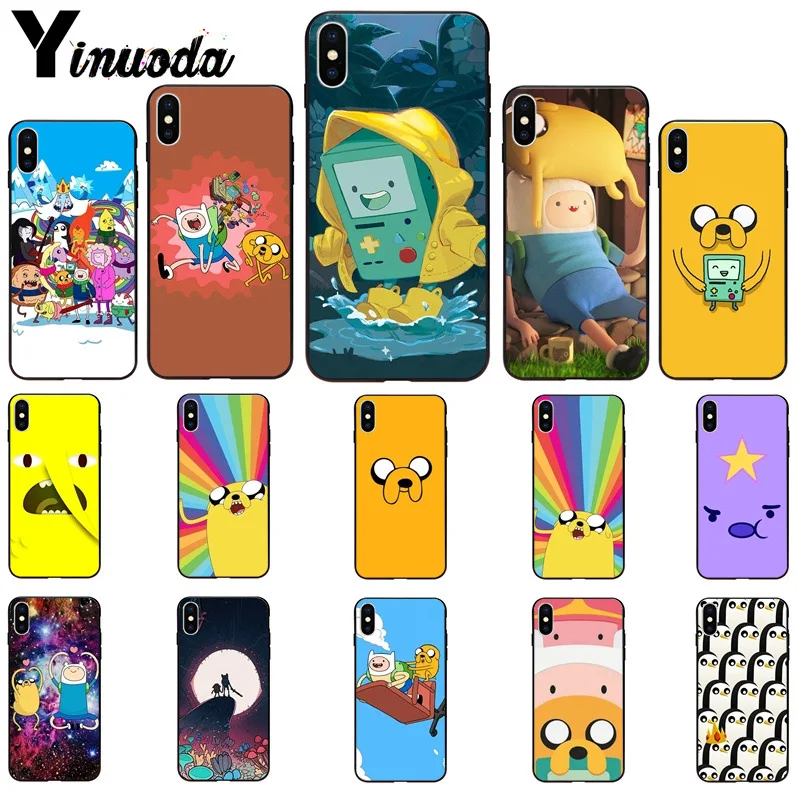 Yinuoda adventure time Beemo BMO Джек Финн Lumpy Новинка чехол для телефона Fundas iPhone 6S 6plus 7 7plus 8 8Plus X
