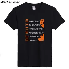 2017 new agents of shield t-shirts jungen & mann 6,2 unze sportbekleidung clothing gedruckt basic kurzarm geburtstag überraschung t-shirts