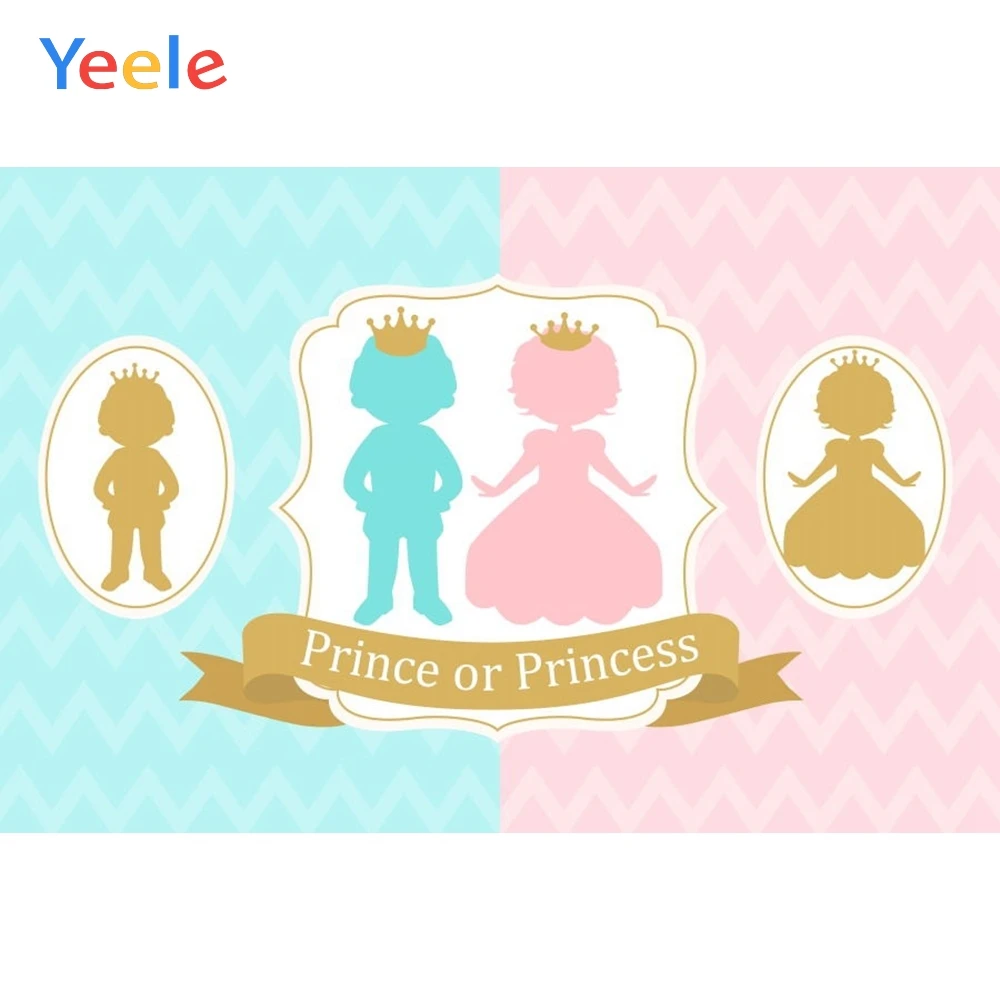 

Vinyl Baby Shower Party Photography Backdrop Newborn Kid Prince Or Princess Custom Made Photographic Background For Photo Studio