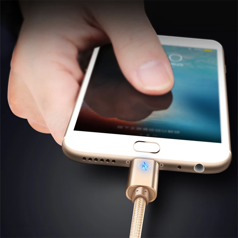 JOYROOM 1 м 2 умная Светодиодная лампа Micro USB кабель для зарядки данных Xiaomi 3 4 Redmi 5 5A 6 Pro